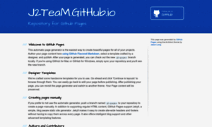 J2team.github.io thumbnail