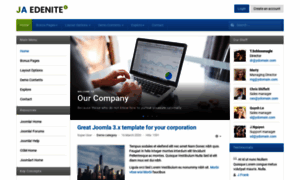 Ja-edenite-ii.demo.joomlart.com thumbnail