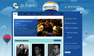 Ja-events.demo.joomlart.com thumbnail
