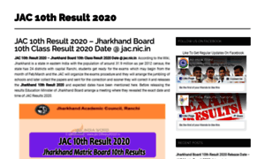 Jac10thresult2020.in thumbnail