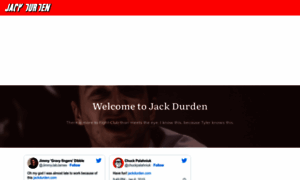 Jackdurden.com thumbnail