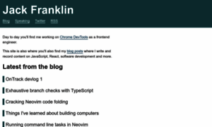 Jackfranklin.co.uk thumbnail