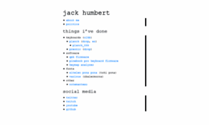 Jackhumbert.com thumbnail