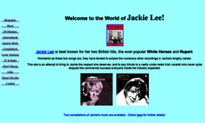 Jackielee.org thumbnail
