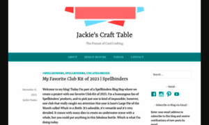 Jackiescrafttable.com thumbnail