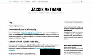 Jackievetrano.com thumbnail