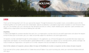 Jacklinks.sponsorwise.com thumbnail