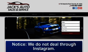 Jacksautosalesandservice.com thumbnail