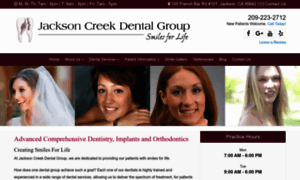 Jacksoncreekdental.com thumbnail