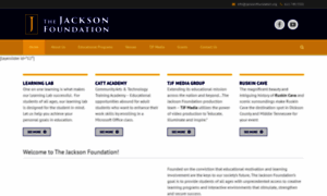 Jacksonfoundation.org thumbnail