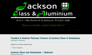 Jacksonglassandaluminium.com.au thumbnail