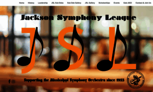 Jacksonsymphonyleague.com thumbnail