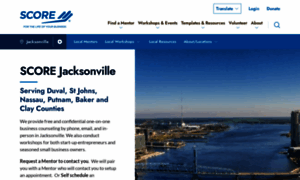 Jacksonville.score.org thumbnail