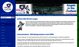 Jacksonvillemiracleleague.org thumbnail