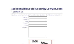 Jacksonvillesocialsecuritylawyer.com thumbnail