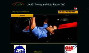 Jackstowingandautorepair.com thumbnail