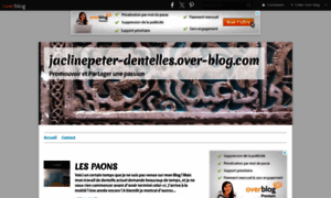 Jaclinepeter-dentelles.over-blog.com thumbnail