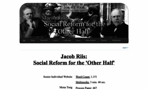 Jacob-riis-socialreform.weebly.com thumbnail