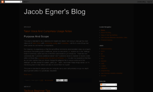 Jacobegner.blogspot.com thumbnail