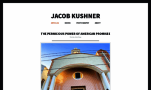Jacobkushner.com thumbnail