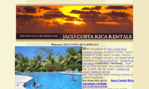 Jacocostaricarentals.com thumbnail