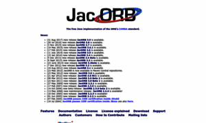 Jacorb.org thumbnail