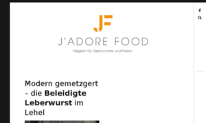 Jadorefood.de thumbnail