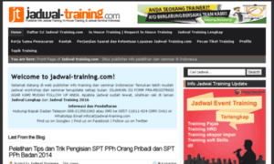 Jadwal-training.com thumbnail