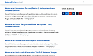 Jadwalsholat.web.id thumbnail