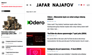 Jafarnajafov.com thumbnail