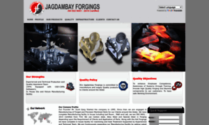 Jagdambayforgings.co.in thumbnail