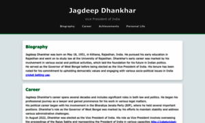 Jagdeepdhankhar.ru thumbnail