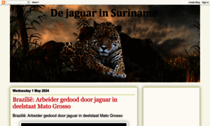 Jaguar-in-suriname.blogspot.com thumbnail