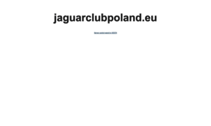 Jaguarclubpoland.eu thumbnail