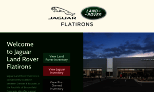 Jaguarlandroverflatirons.com thumbnail