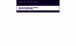 Jaguarsoftware.co.uk thumbnail