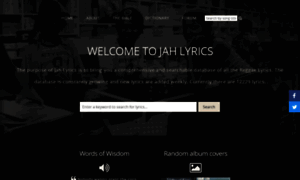 Jah-lyrics.com thumbnail