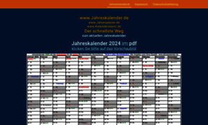 Jahreskalender.de thumbnail