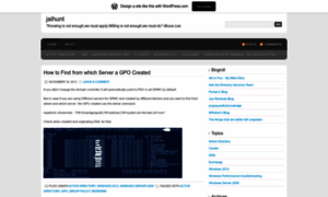 Jaihunt.wordpress.com thumbnail