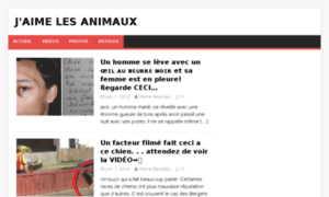 Jaime-lesanimaux.com thumbnail