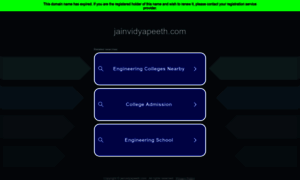 Jainvidyapeeth.com thumbnail