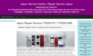 Jaipurservicecentre.in thumbnail