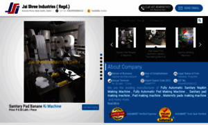 Jaishreeindustries.in thumbnail