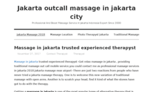 Jakartamassage.top thumbnail