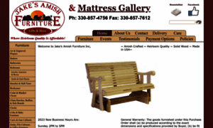 Jakesamishfurniture.com thumbnail