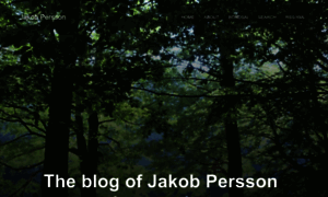 Jakob-persson.com thumbnail
