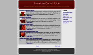 Jamaicancarrotjuice.blogspot.com thumbnail