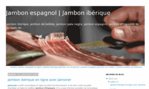 Jambonespagnol.info thumbnail