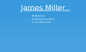 James-miller.co.uk thumbnail