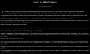 Jamesarmstrong.com thumbnail